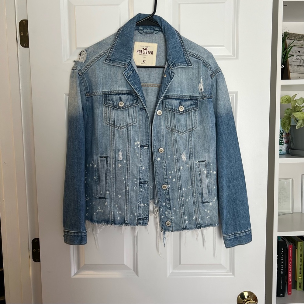 Hollister co denim jacket